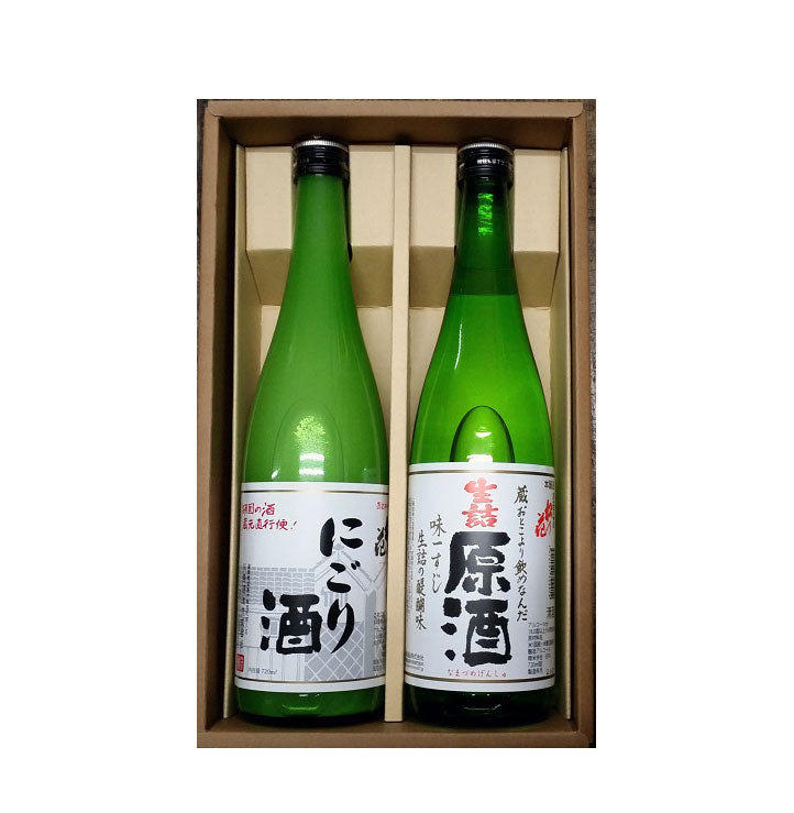 にごり酒、生詰原酒2本入りセット – 川島酒造オンラインストア 滋賀
