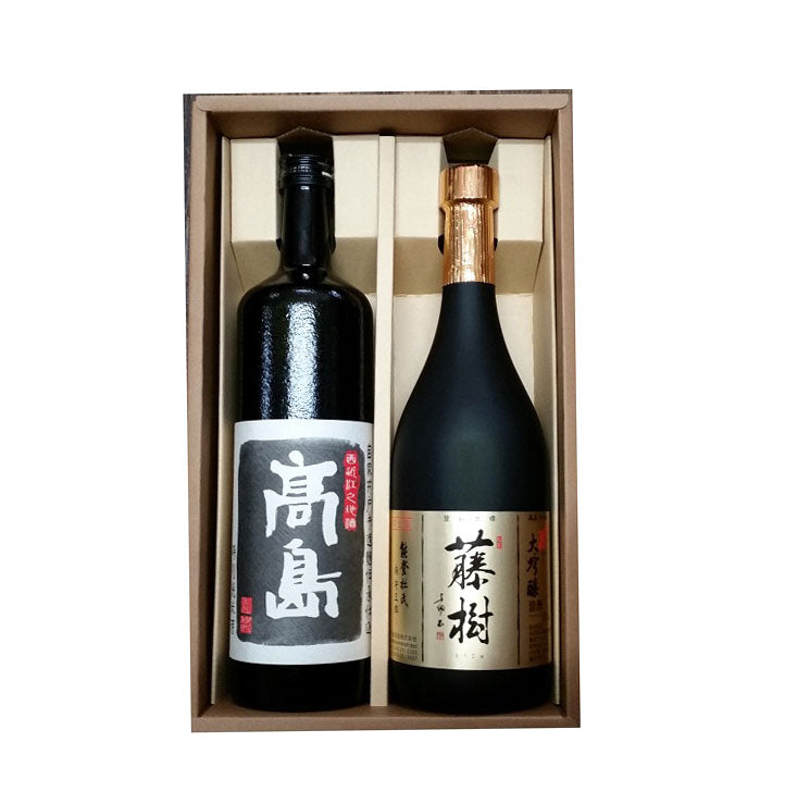 大吟醸 藤樹、特別純米酒 高島２本入りセット – 川島酒造オンラインストア 滋賀・西近江「松の花」の蔵元